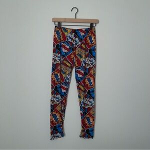 Vintage 90s‎ Comic Strip High Waisted Leggings